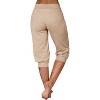 Imily Bela Women's Drawstring Lounge Pants with Pockets - Comfortable Loose Fit - 3 of 4