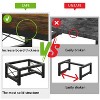 Itopfox Heavy Duty Wooden Step Stool for Adults with Non-Slip Feet, Ideal for Bedroom, Living Room, Bathroom, Kitchen, Supports Up to 500 LBS - 4 of 4