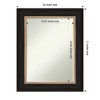 Amanti Art Vogue Petite Bevel Bathroom Wall Mirror - 4 of 4