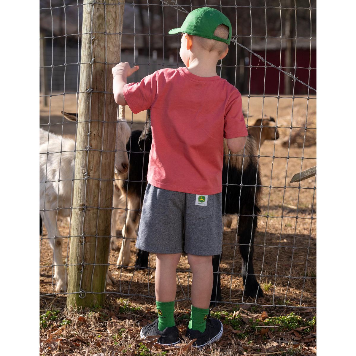 John Deere T-Shirt and French Terry Shorts Outfit Set Toddler - thumbnail 5