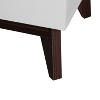 PAGED Wooden Dresser with 6 Drawers Rustic Farmhouse Style Storage Cabinet with Metal Handles for Living Room - 4 of 4