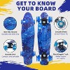 Nattork Skateboards 22 Inch Mini Cruiser Skateboard Complete Retro Skate Boards - 3 of 3