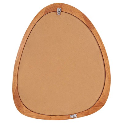 Natural Pine Asymmetrical Wall Mirror