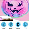 LunaLulinlk Blacklight Halloween Shower Curtain - 3 of 4