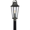 Quoizel Lighting Galveston 1 - Light Post Light in  Mottled Black - 2 of 4