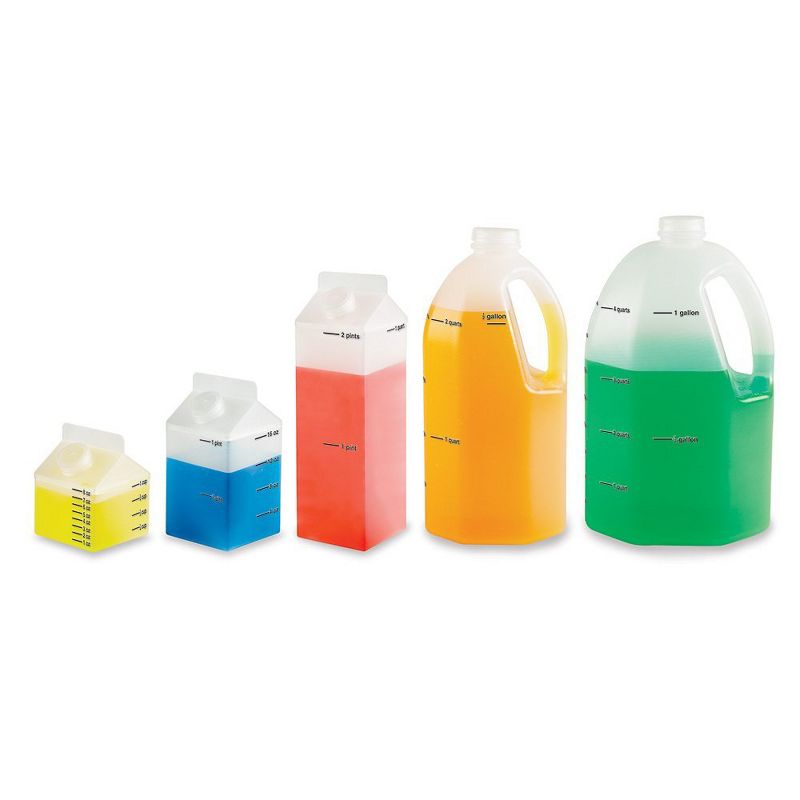 Learning Resources Gallon Measurement Set - 5 pieces, Science Kit for Kids, Ages 6+, 3 of 6