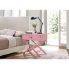 NicBex Nightstand with Storage Drawer Modern End Table with Wood Legs for Living Room,Bedroom - 2 of 4