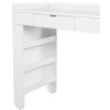 Vynxaria 3-in-1 Makeup Vanity Desk with Flip-Top Mirror - Stylish Multi-Functional Table - 3 of 4