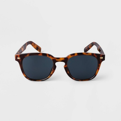 Mens tortoise store shell sunglasses