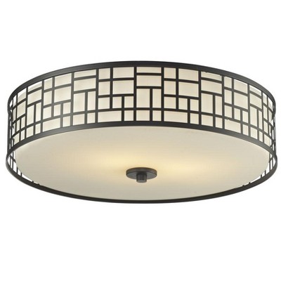 Z-Lite Elea 3 - Light Flush Mount in  Bronze