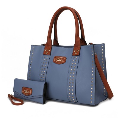 MKF Collection Davina Vegan Leather Women’s Tote Bag with wallet by Mia K