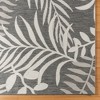 84"x63" Paseo Akimbo Indoor/Outdoor Rug Gray White/Botanical - Gertmenian - 2 of 4