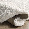 Nuloom Faux Sheepskin Animal Shaped 4x6 Shag Indoor Area Rug for Living Room Bedroom Dining Room Nursery, Natural - 4 of 4