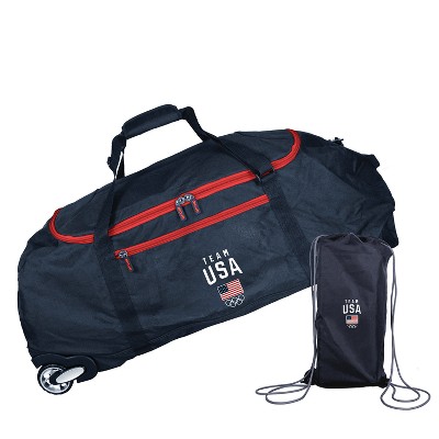 target duffle bag with wheels