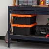 IRIS USA Lockable Heavy Duty Plastic Storage Bins Container with Lids and Secure Latching Buckles - 2 of 4