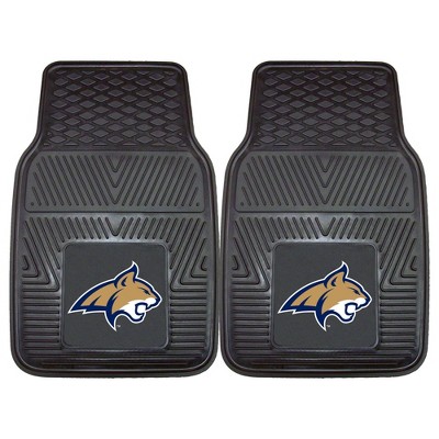 NCAA Montana State Bobcats Vinyl Car Mat Set - 2pc