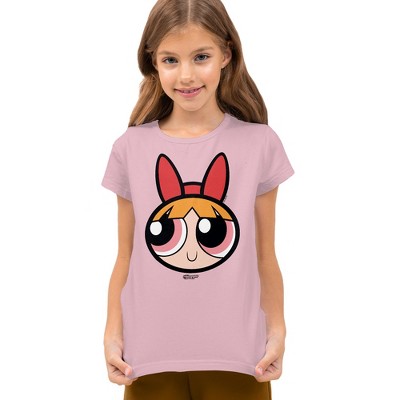 Boys' Short Sleeve the Powerpuff Girls Blossom Face T-Shirt