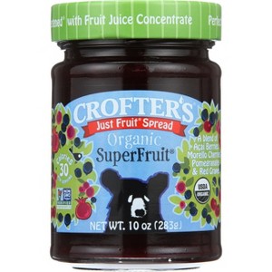 Crofter's Just Fruit Spread Organic Superfruit 10 oz Jar. - 1 of 3