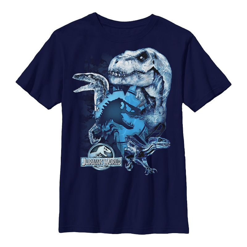 Boy's Jurassic World: Fallen Kingdom Dinosaur Frost T-Shirt, 1 of 4