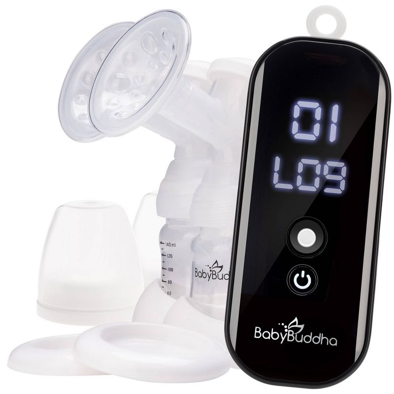 BabyBuddha Double Electric Breast Pump Kit - 17ct, 1 of 11