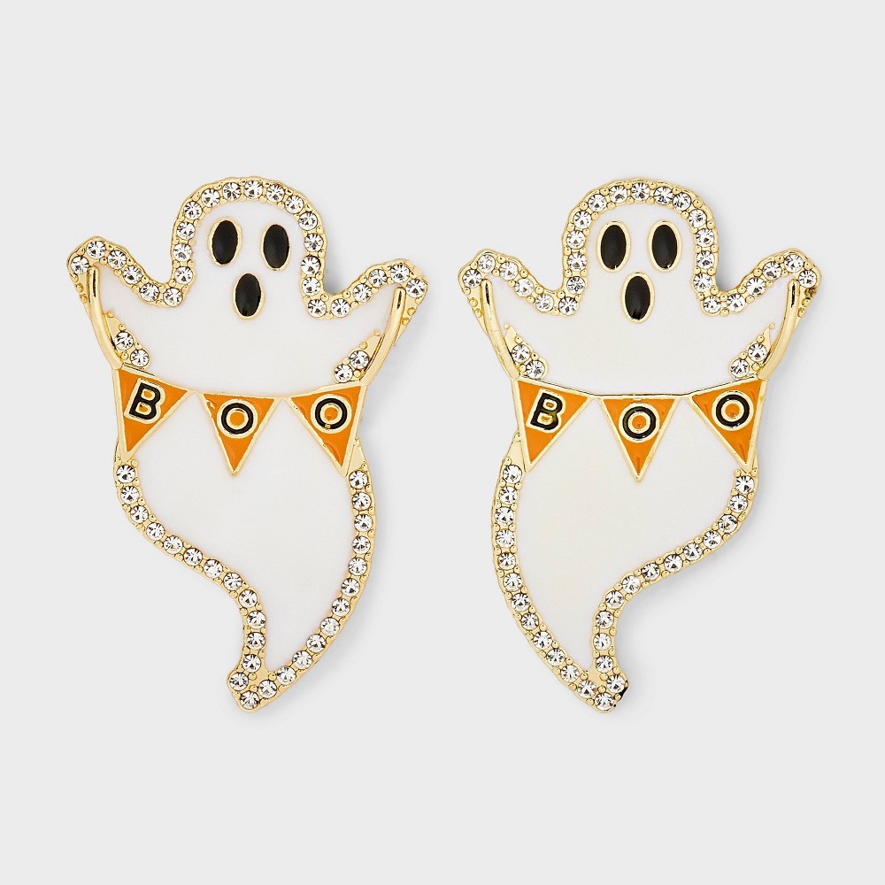 Photos - Earrings SUGARFIX by BaubleBar Spookie Sweetie  - White