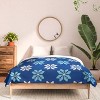 Deny Designs Full/Queen Showmemars Contrasting Blues Comforter and Pillow Sham Blue - 3 of 4
