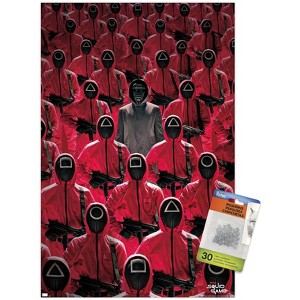 Trends International Netflix Squid Game - Key Art Unframed Wall Poster Prints - 1 of 4
