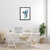 Stupell Industries Modern Blue Hummingbird Flying Floating Frame Canvas Art - 3 of 4