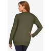 Jessica London Women's Plus Size Fine Gauge Cardigan - 3 of 4