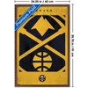 Trends International NBA Denver Nuggets - Logo 25 Framed Wall Poster Prints - 3 of 4