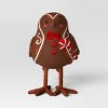 Christmas Fabric Bird Decor Gingerbread - Wondershop™ - 3 of 4