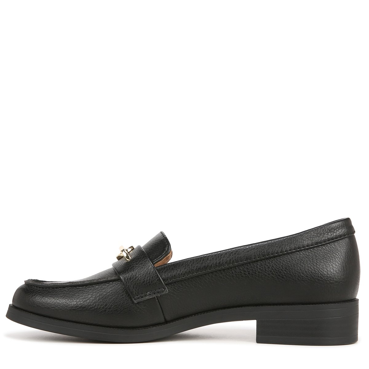 Женские туфли LifeStride Womens Sonoma Slip On Loafers Black Patent 11 W — фото 5