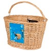 M-Wave Quick Release Wicker Basket, Brown - 4 of 4