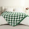 Snuggle Sac Chevron Throw Blanket Reversible Soft Knit Blanket for Couch, Bed, Travel, Camping,50x60" - 2 of 4