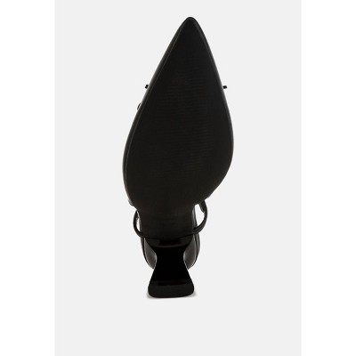 Danvers Kitten Heel Pointy Slingbacks - image 5