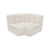 Meridian Furniture,Arc Boucle Fabric Modular Sofa - 3 of 4