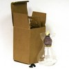 Van Zyverden Hyacinth Red Flower Bulb with Clear Artisan Glass - 3 of 3
