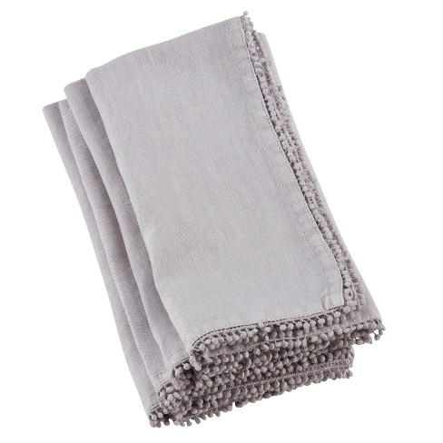 4pk Cotton and Linen Blend Napkins - Threshold™