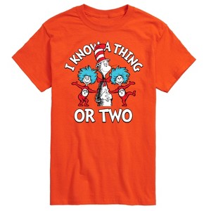 Men's - Dr. Seuss - I Know A Thing or Two Short Sleeve Graphic T-Shirt - 1 of 4