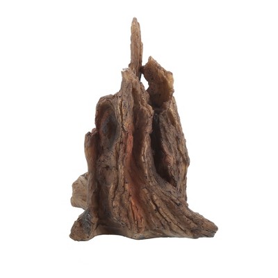Unique Bargains Aquarium Landscape Mountain Decoration Brown 6.38" Height 1 Pc