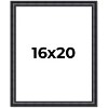 PosterPalooza | Linear Black Picture Frame - UV Acrylic, Foam Board Backing, Hanging Hardware - 2 of 4