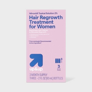 Hair Regrowth Treatment for Women - 2 fl oz each - up&up™ - 1 of 3