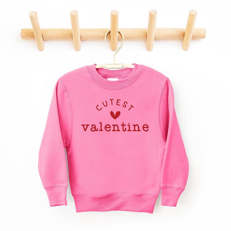 The Juniper Shop Cutest Valentine Youth Graphic Sweatshirt, 1 of 5