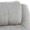 Evans 37 Inch Recliner Chair, Power Lift, Cupholders, Chenille, Light Gray - BM312351 - 3 of 4