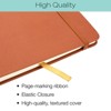 2026 Textured Cover Weekly Monthly Planner, 8"x10": 14 Months (Nov 2025-Dec 2026) / 2026 Calendar / 2026  Organizer (Brown) - 2 of 4