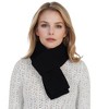 Anna-Kaci Solid Color Knitted Scarf Winter Neck Warm Wrap Stylish Cold Weather Accessory for Women - 4 of 4