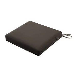 21" x 19" x 3" Ravenna Patio Seat Cushion with Zipper - Classic Accessories - 1 of 4