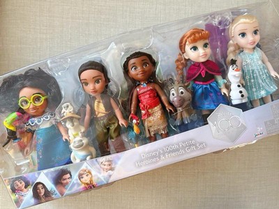 Disney Princess Story Sparkle Princess Doll 7-Pk Gift Set