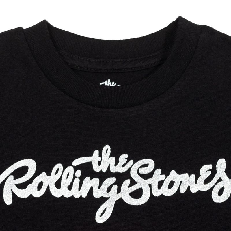 Rolling Stones Rock Band T-Shirt Toddler to Big Kid, 3 of 8