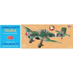 Guillow's Junkers JU 87-B Stuka Model Kit Small - 1 of 4